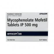 Купить Микофенолата мофетил (Myfocept-500) 500мг таблетки №60 в Новосибирске