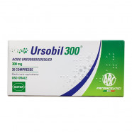 Купить Урсобил (Урсолизин, Урсодезоксихолевая кислота) 300 капсулы №20 в Новосибирске